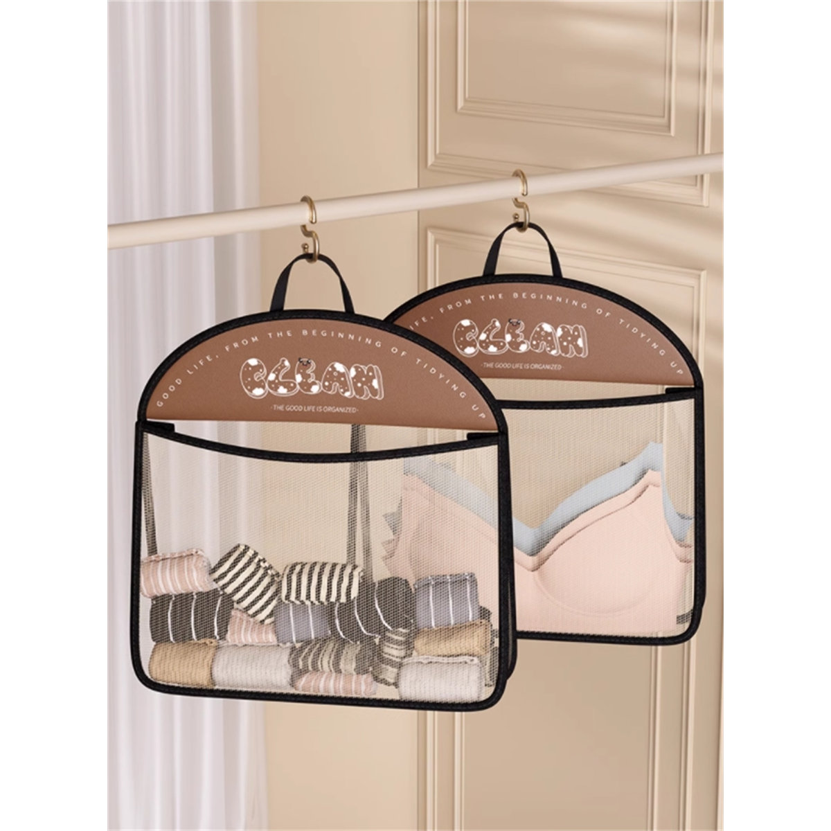 Fabric Laundry Bag with Handles